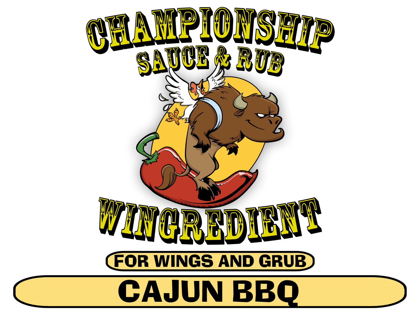 Cajun BBQ - Commercial Case of 6 - Wing Sauce Mix (Combo Flavor - See Description)