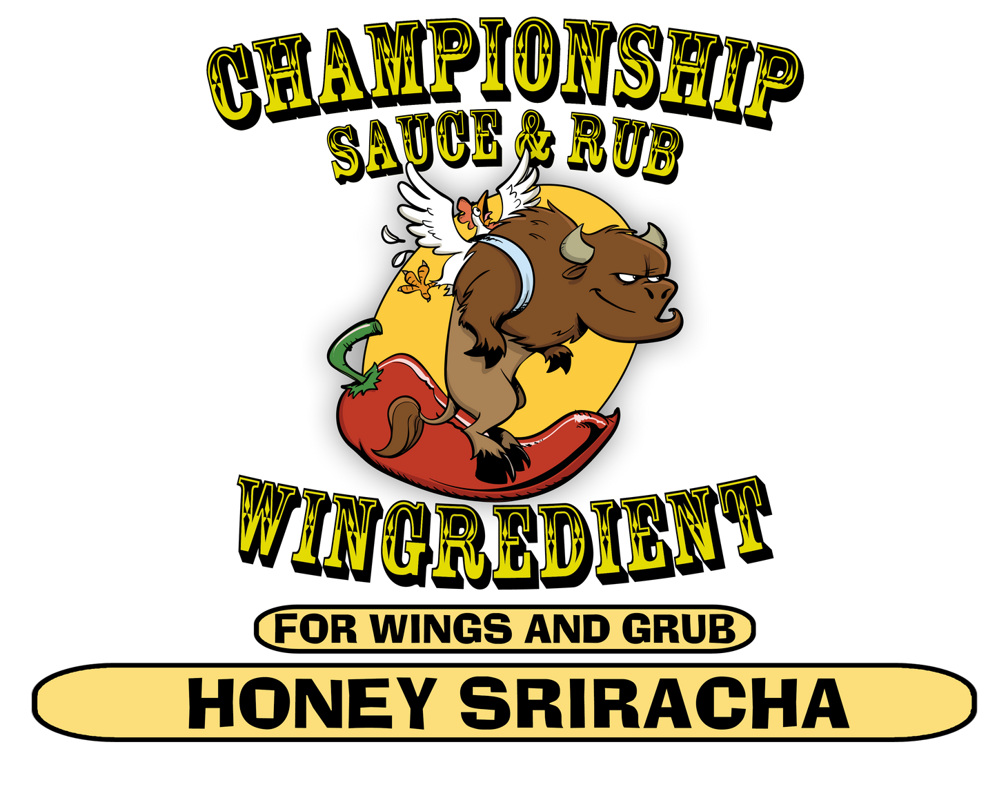 Sriracha Honey - Commercial Case of 6 - Wing Sauce Mix