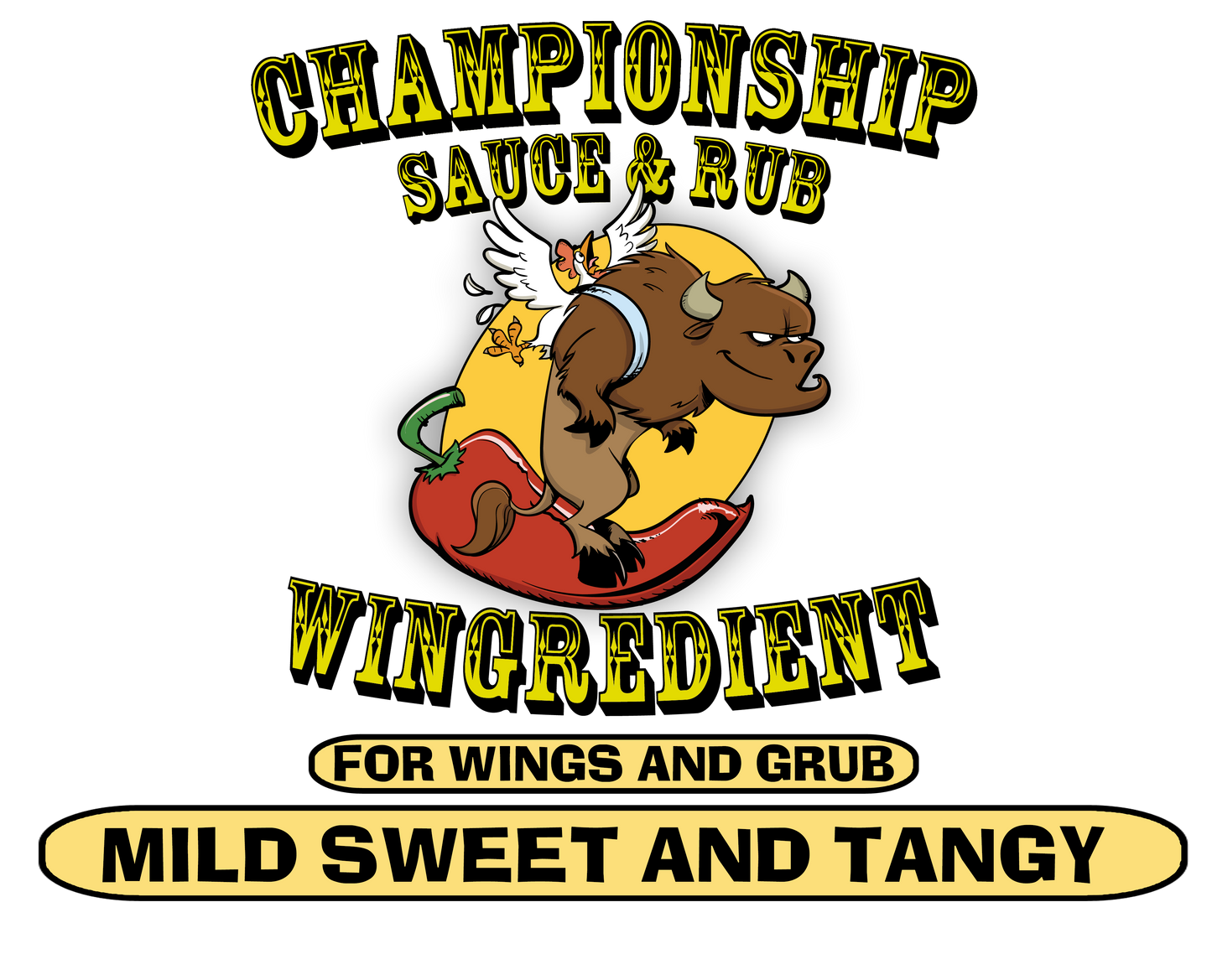 MILD Montana Sweet and Tangy - Sweet Heat - Commercial Case of 6 - Wing Sauce Mix