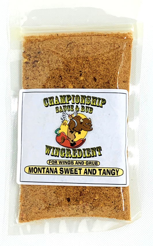 MILD Montana Sweet and Tangy - Sweet Heat - Commercial Case of 6 - Wing Sauce Mix