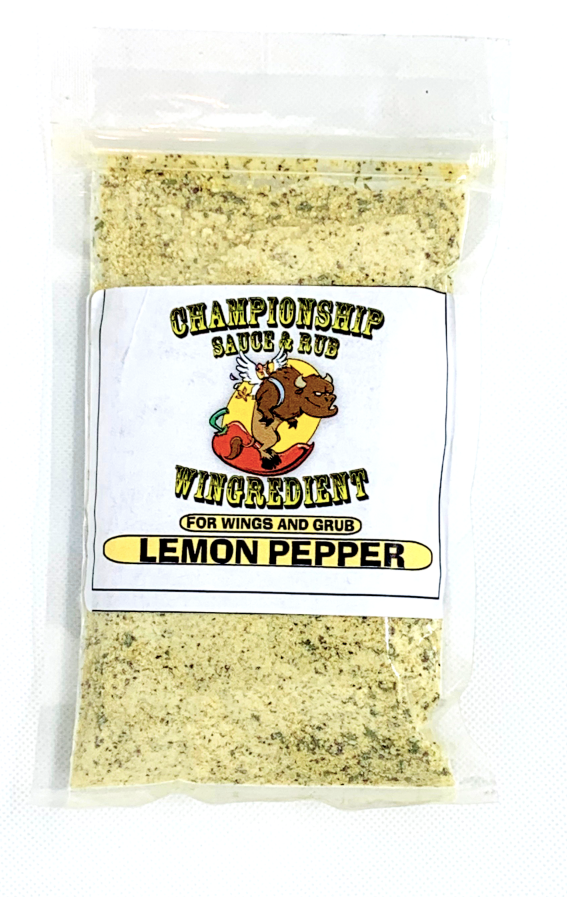 Lemon Pepper - Commercial Case of 6 - Wing Sauce Mix