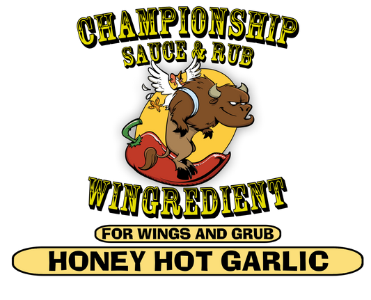 Honey Hot Garlic - Commercial Case of 6 - Wing Sauce Mix