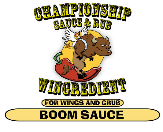 Boom Sauce - Commercial Case of 6 - Wing Sauce Mix (Combo Flavor - See Description)