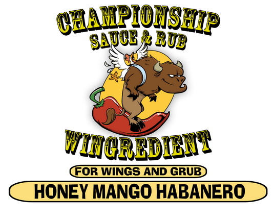 Honey Mango Habanero - Commercial Case of 6 - Wing Sauce Mix