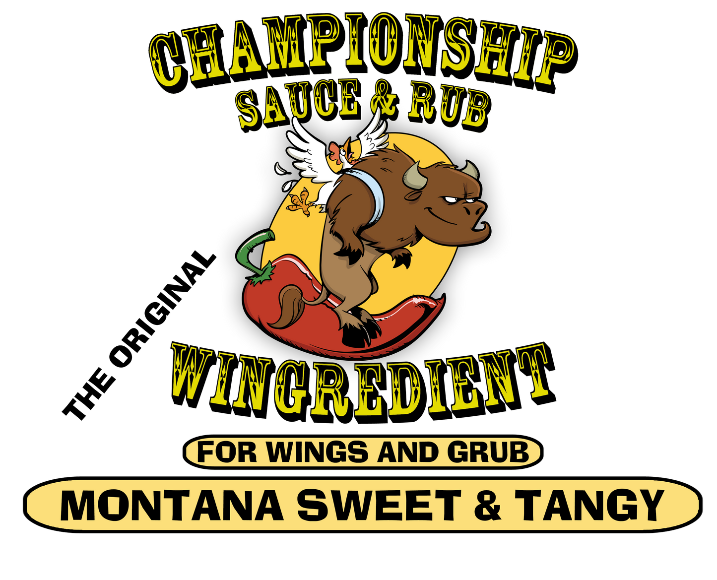 Montana Sweet and Tangy - Sweet Heat - Commercial Case of 5 - Wing Sauce Mix