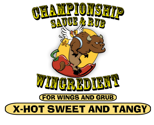 X-HOT Montana Sweet and Tangy - Sweet Heat - Commercial Case of 6 - Wing Sauce Mix