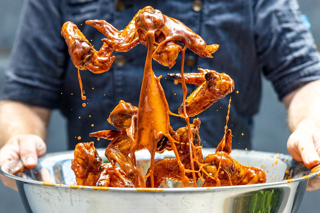 Honey Hot Garlic - Commercial Case of 5 - Wing Sauce Mix